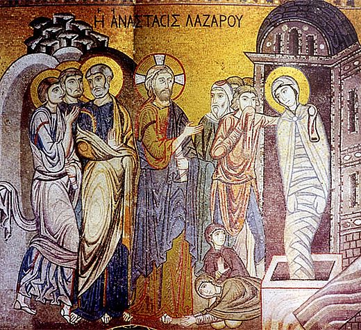Воскрешение Лазаря и Воскресение Христово