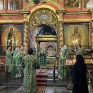Председатель Синодального отдела по монастырям и монашеству совершил Литургию в Архангельском соборе Московского Кремля