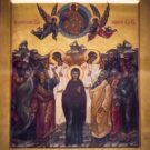 «Земля празднует и ликует, радуется и небо, Вознесением днесь Творца…»
