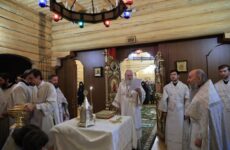 Освящение храма преп. Силуана Афонского