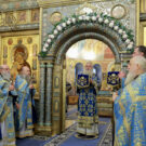 В Зачатьевском ставропигиальном монастыре Москвы состоялось празднование в честь перенесения в обитель образа Божией Матери «Милостивая»