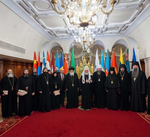 Встреча Патриарха с делегацией Коптской Церкви